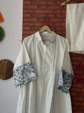 Co ord set |With lining| Embroidered| Cotton