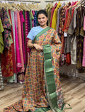 Sale Saree | with blouse| Silk Cotton| woven border