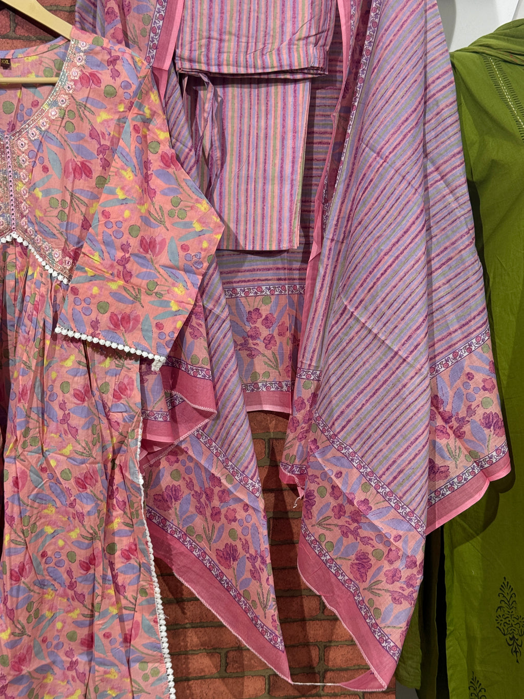 Casata Suit Set| Lacework | Cotton
