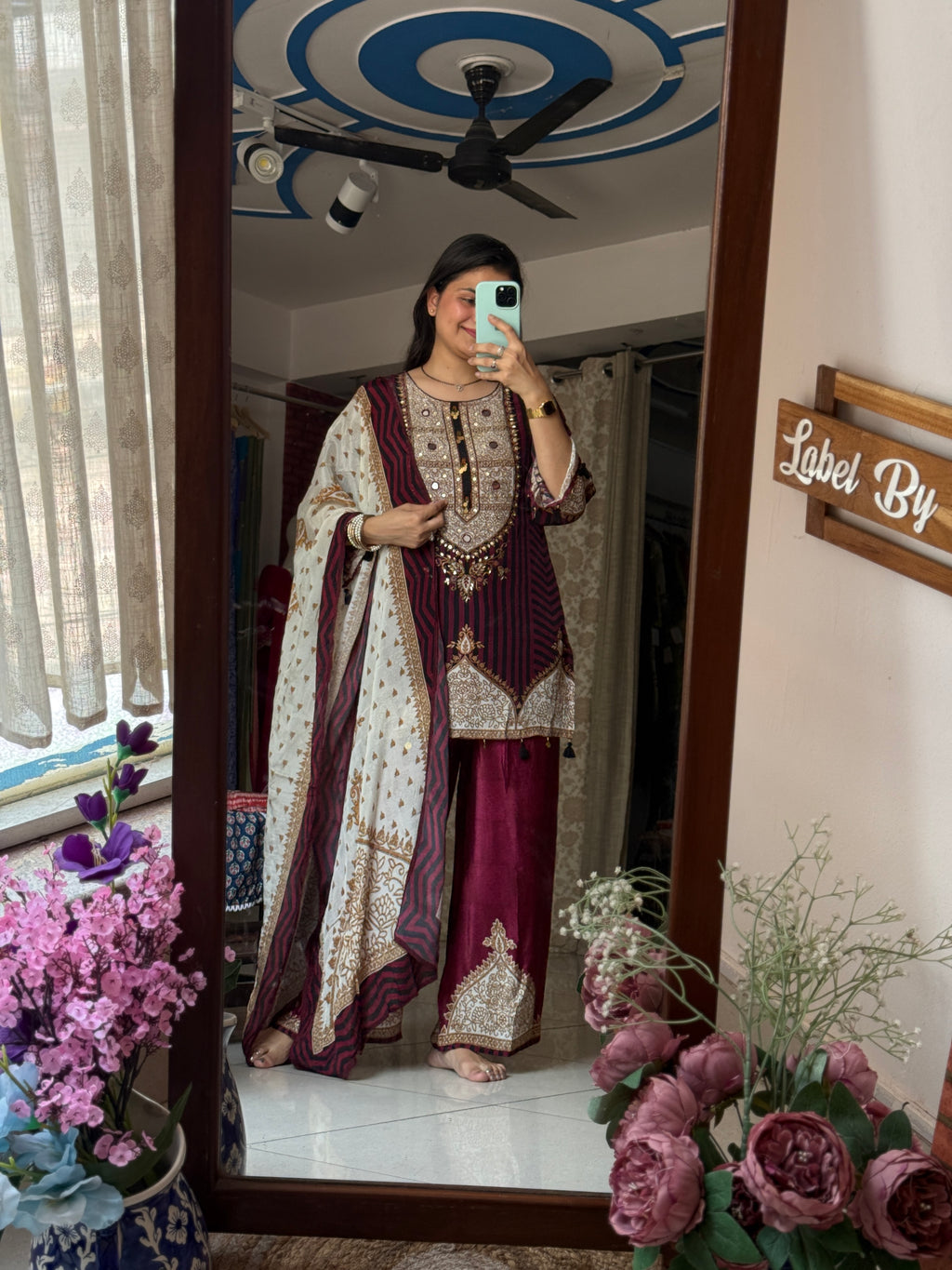 Premium Muslin Suit | Hand embroidered | Cotton lining| With Duppata|Classy & Elegant Suit Set