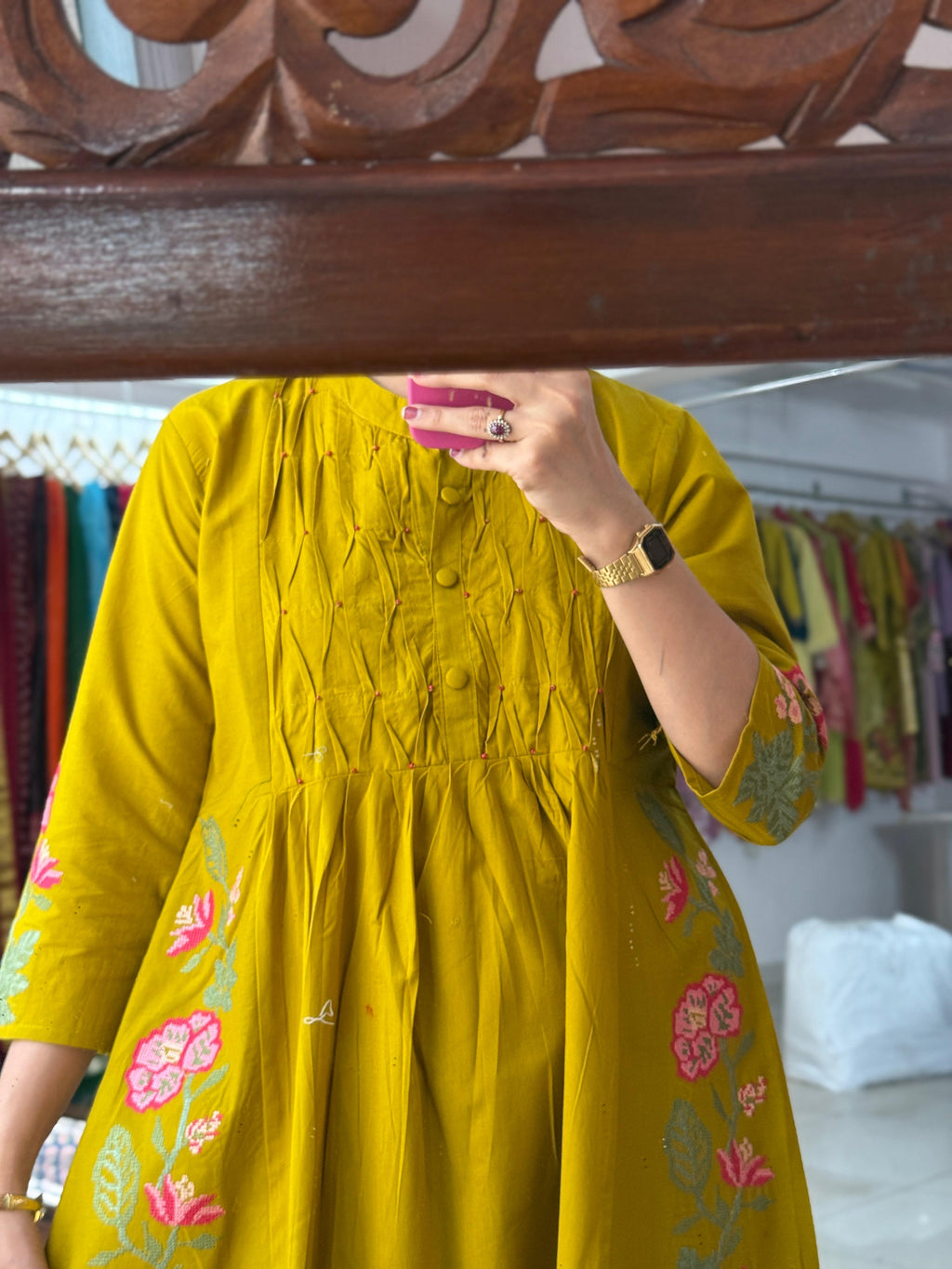 Sehej Cross stitch embroidery suit set for Women | Label By Pushp