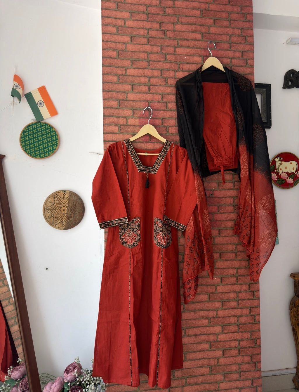 Orange Suit |Cotton