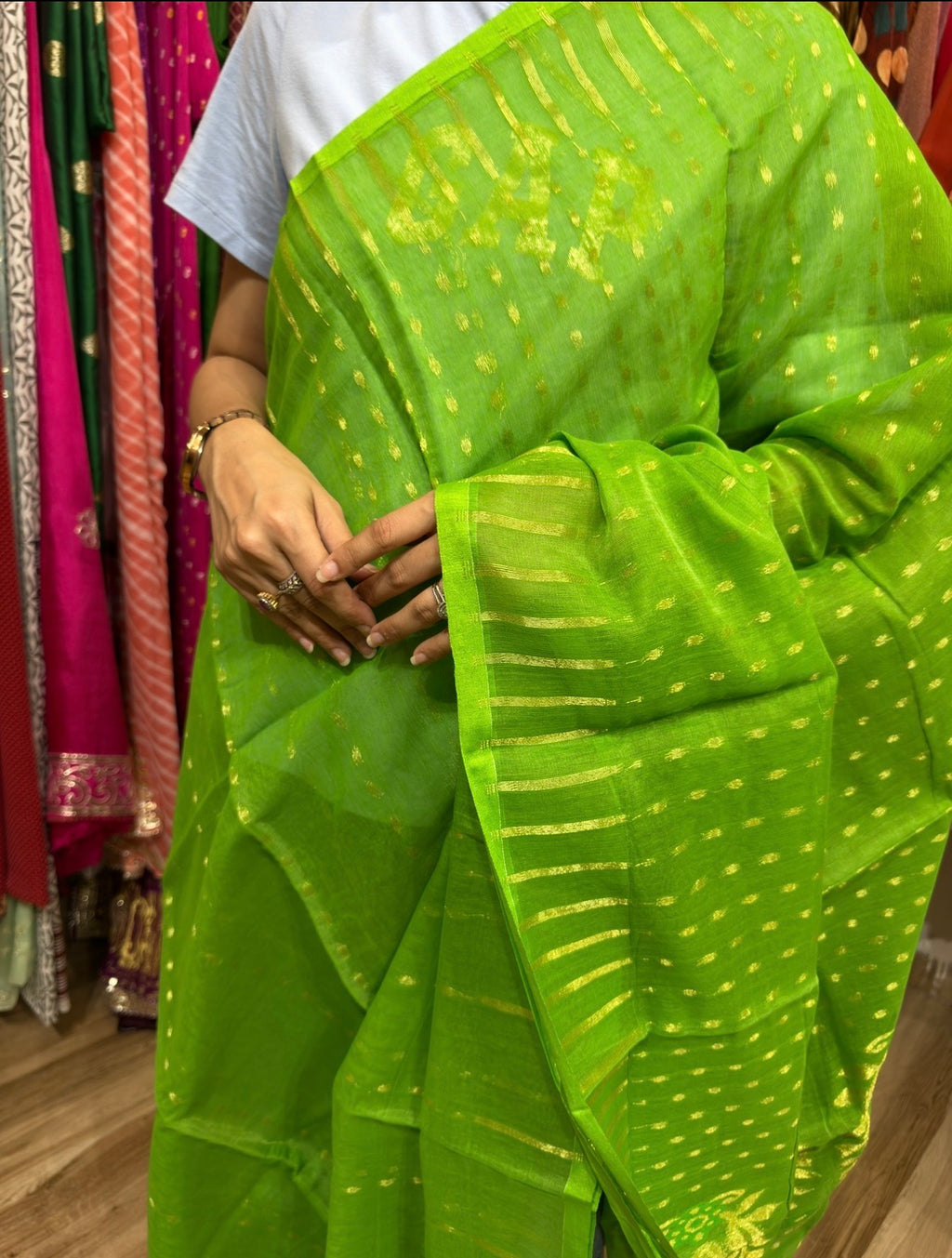 Sale Saree | without blouse | Cotton Jamdani