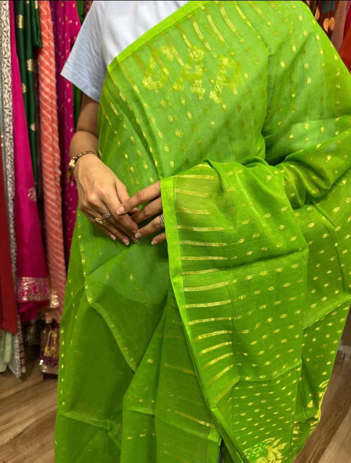 Sale Saree | without blouse | Cotton Jamdani