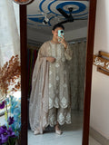 Muslin  Embroidered Suit Set
