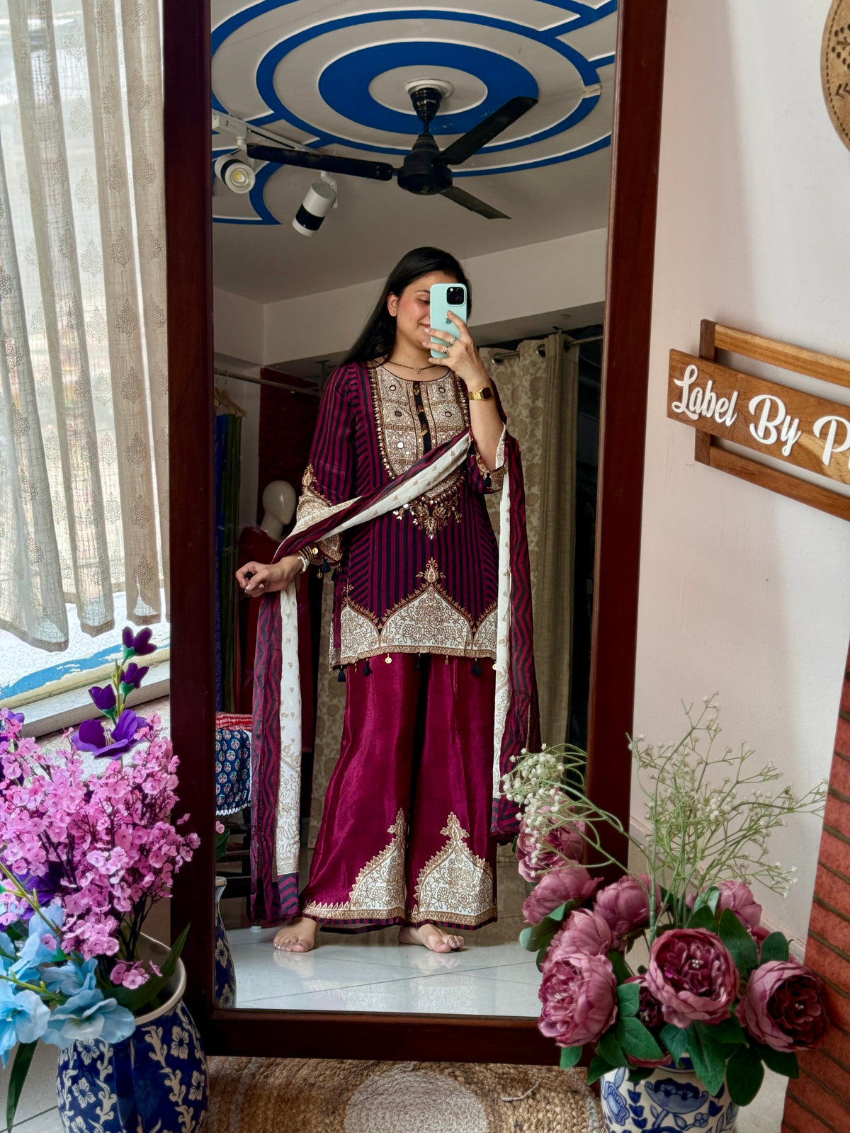 Premium Muslin Suit | Hand embroidered | Cotton lining| With Duppata|Classy & Elegant Suit Set