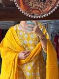 Kalamkari Print | Lacework | Cotton | Mul cotton Duppata | Designer Suit