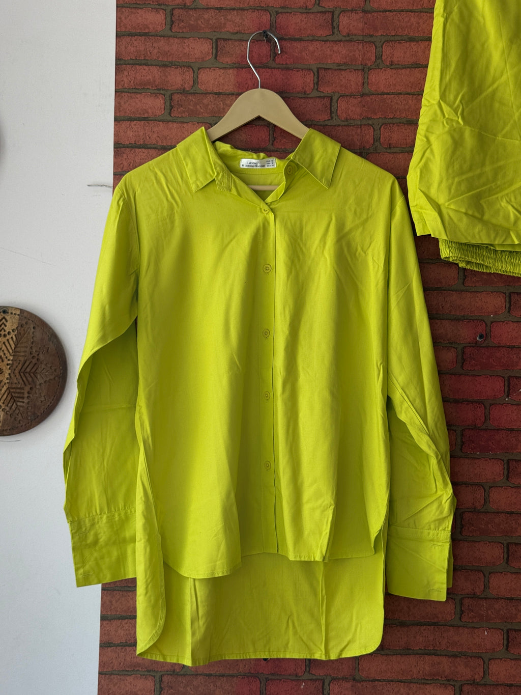 Green Co Ord Set | Cotton
