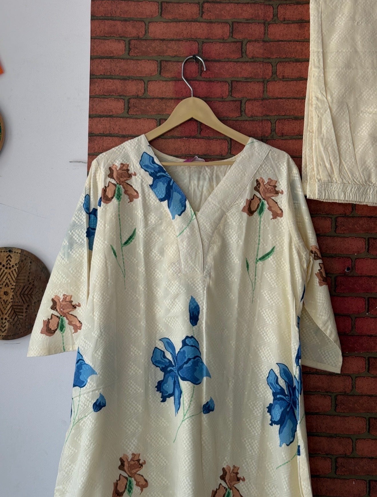 Suit |With lining| Embroidered| Silk