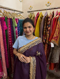 Sale Saree | with blouse | Gotapatti | Georgette