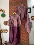 Dual tone Suit |Cotton Silk | With Lining