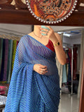 Georgette Leheriya Saree|with running blouse| Budget Friendly