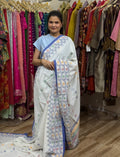 Sale Saree | with blouse | Woven Jamdani| Handloom Cotton